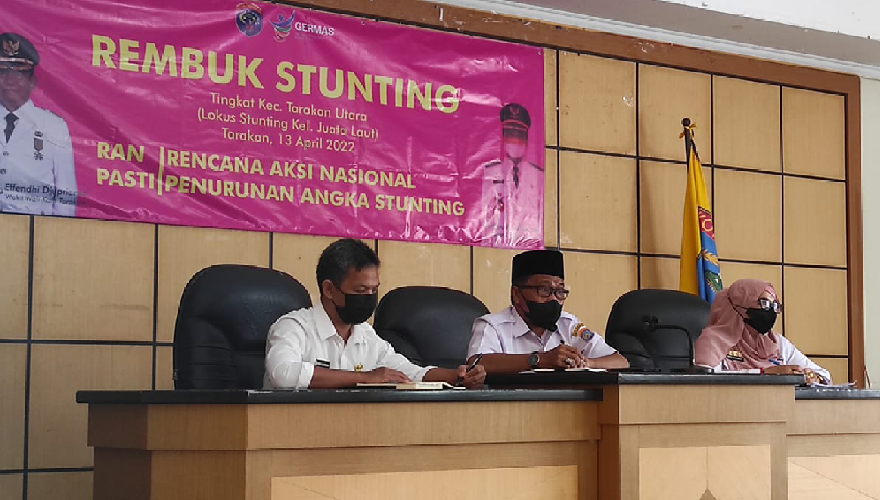 Rembuk Stunting Kecamatan Tarakan Utara