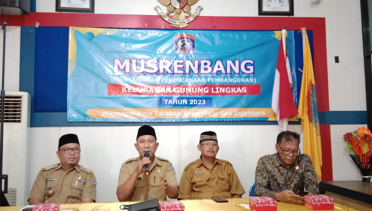 Musrenbang Kelurahan Gunung Lingkas