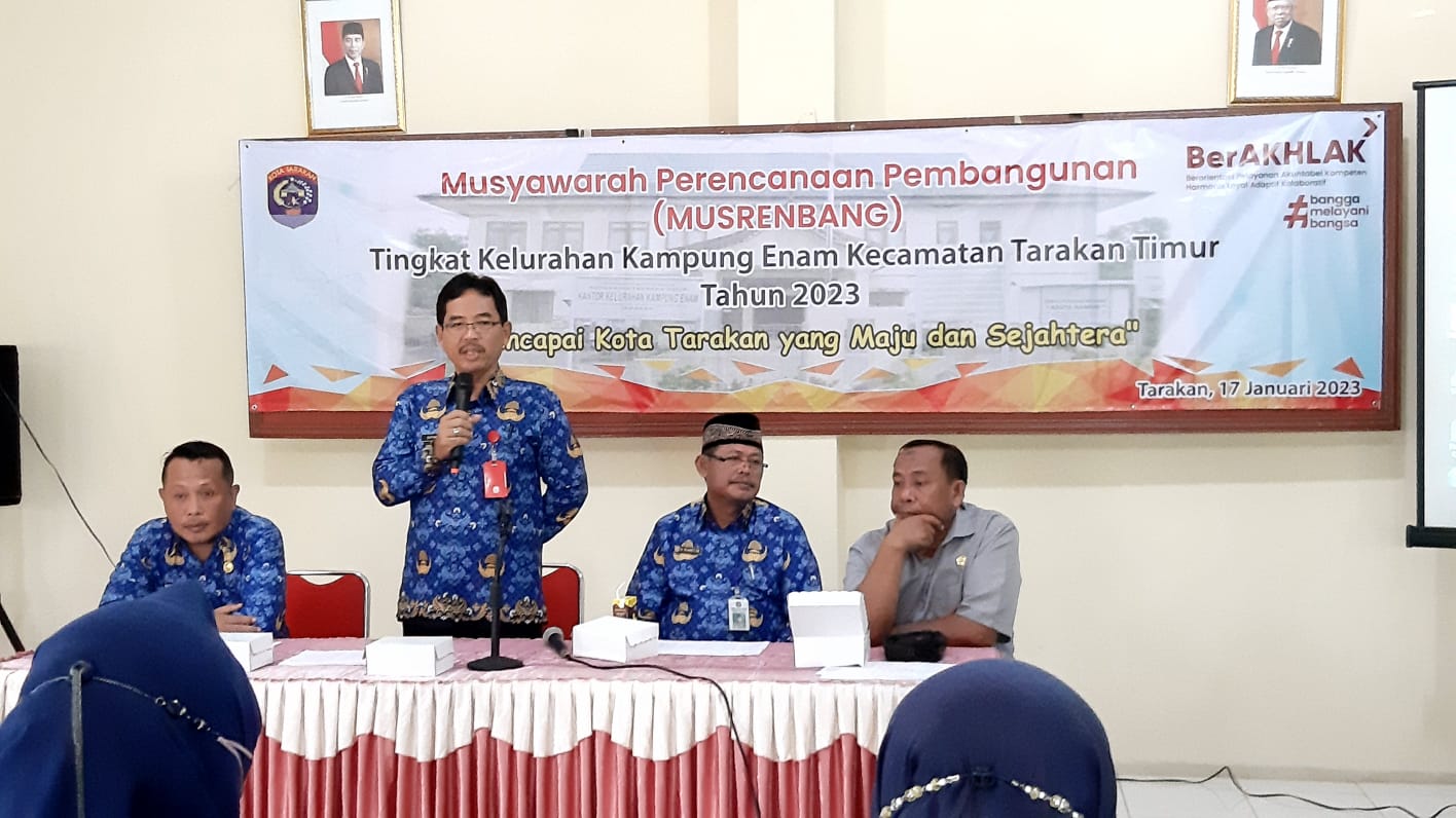 Musrenbang Kelurahan Kampung Enam