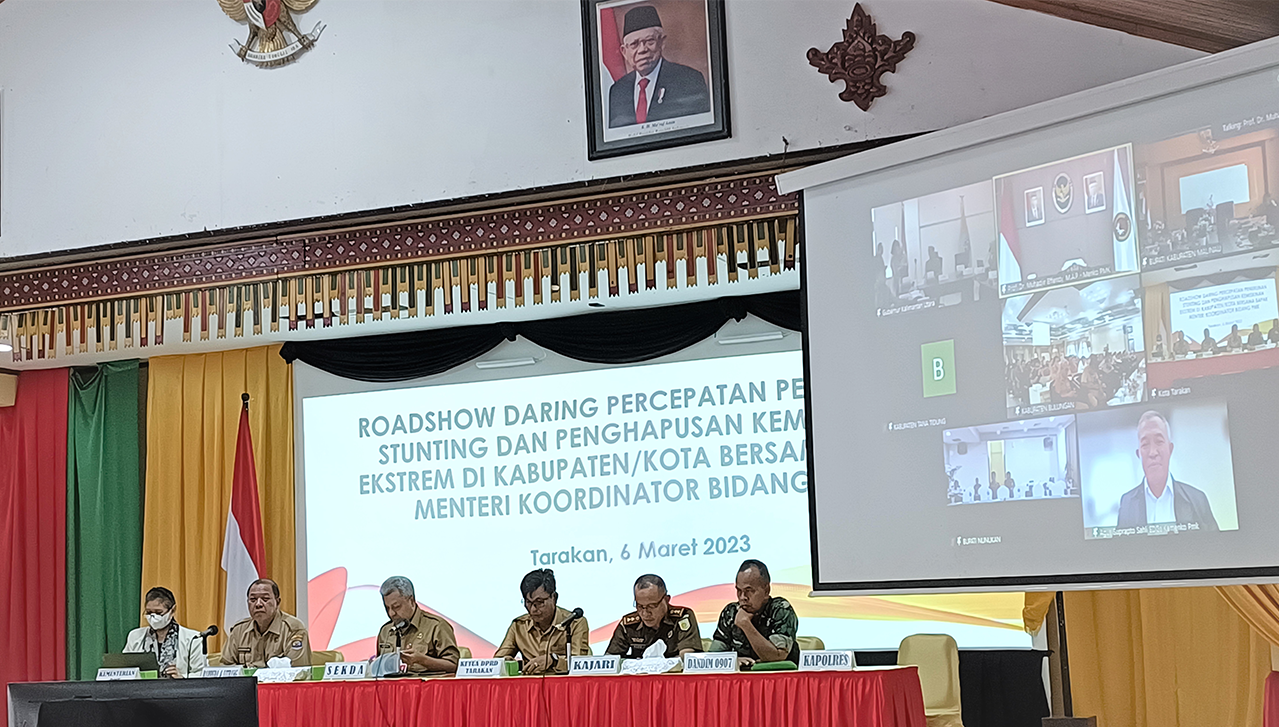 Road Show Daring Percepatan Penurunan Stunting dan Penghapusan Kemiskinan Ekstrem di Kabupaten / Kota Tahun 2023