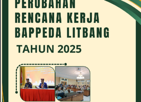 Perubahan Renja Bappeda Litbang Kota Tarakan Tahun 2025