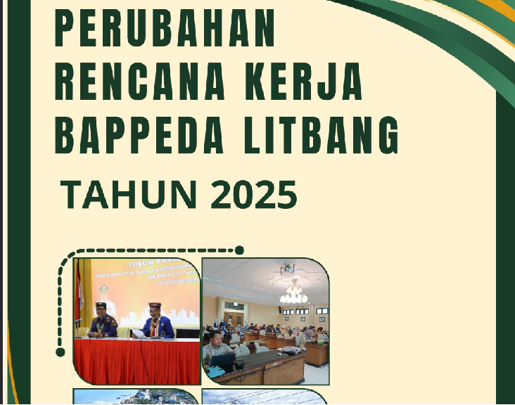 Perubahan Renja Bappeda Litbang Kota Tarakan Tahun 2025