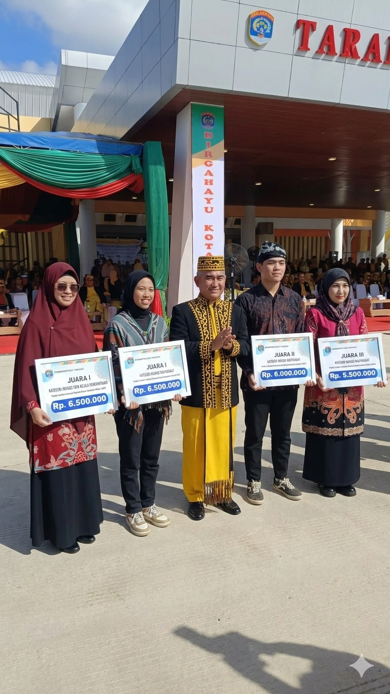 Pemenang Lomba Inovasi Daerah Kota Tarakan Tahun 2025