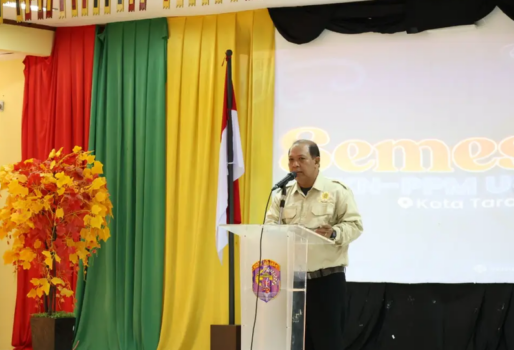 Kepala Bappeda Litbang Kota Tarakan Mengahdiri Perpisahan Mahasiswa KKN-PPM UGM